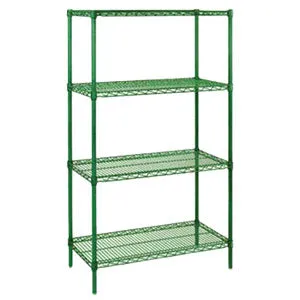 14" x 24" EPOXY COATED WIRE SHELVING