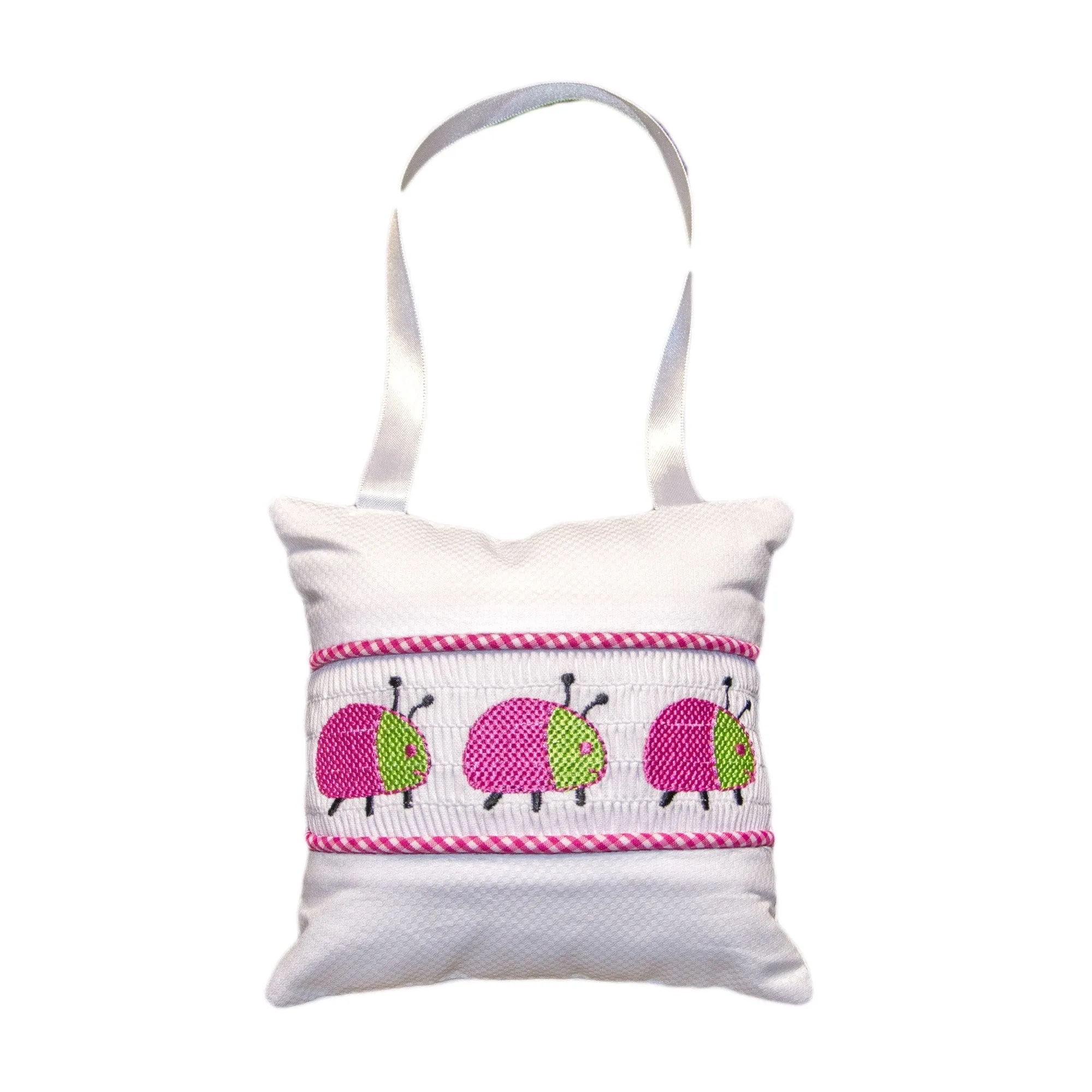 Baby Nursery Hanger Doorknob Smocked Music Pillows