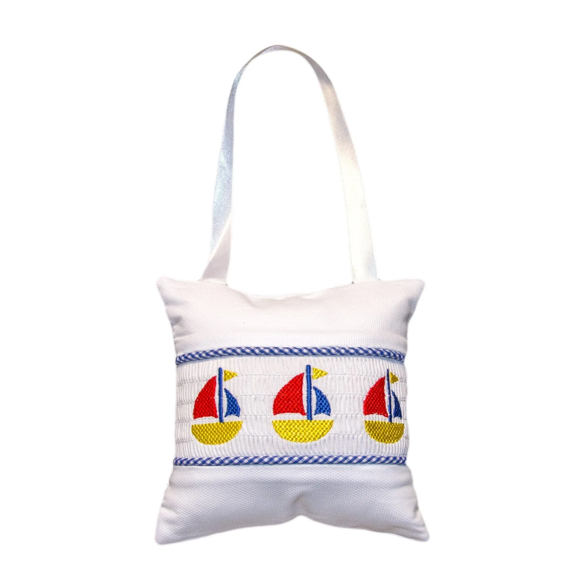 Baby Nursery Hanger Doorknob Smocked Music Pillows