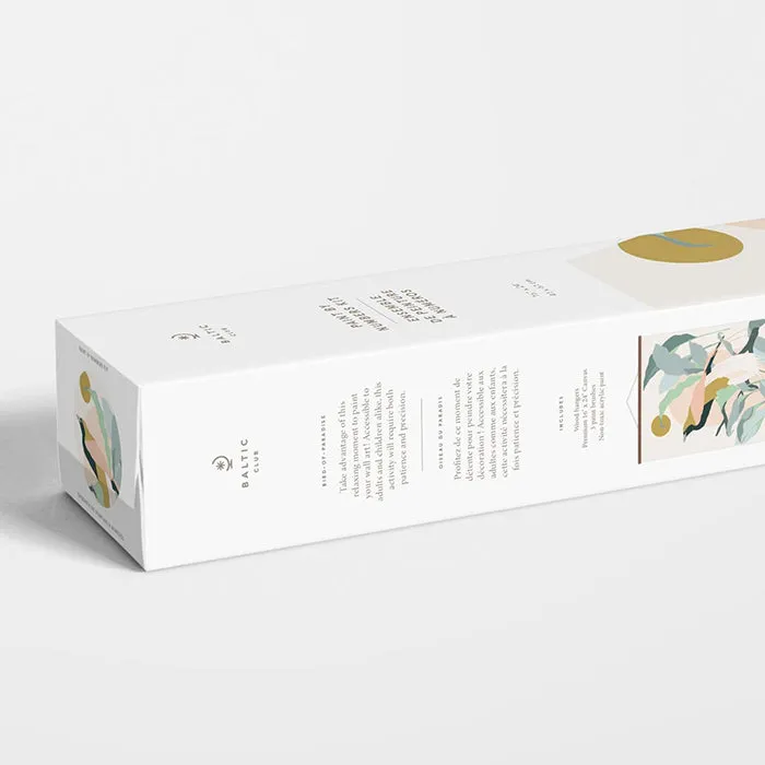 Baltic Club Paint By Numbers Kit Bird of Paradise
