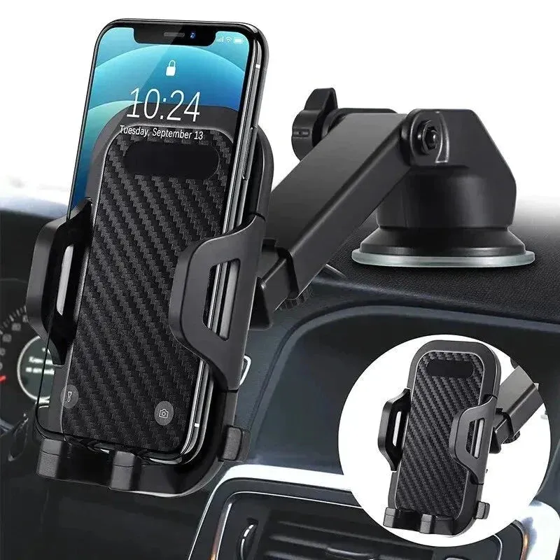 Car Phone Holder Mount Stand Suction Cup Smartphone Support for Iphone Xiaomi Huawei Samsung