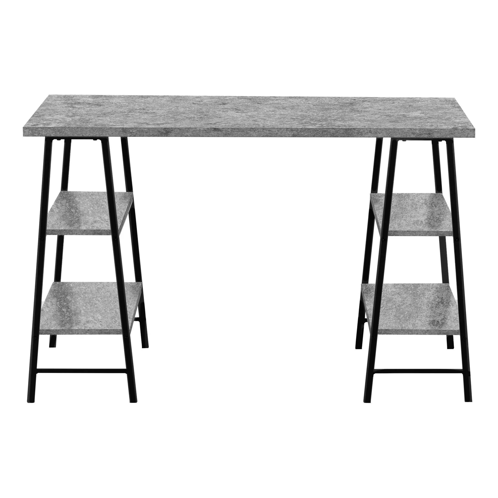 Computer Desk For Home Office, Laptop, Storage Shelves, Contemporary & Modern by Couch.com