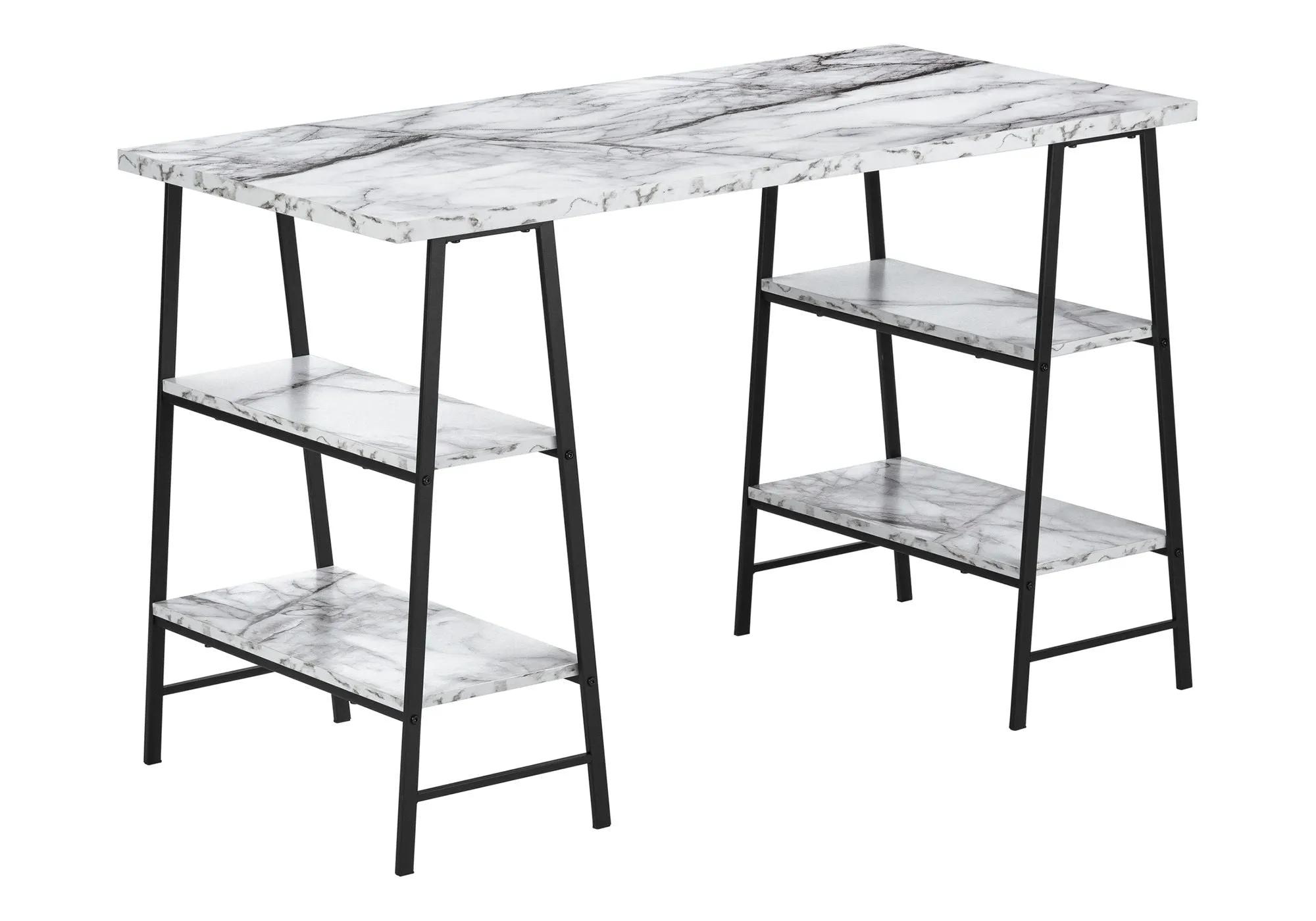 Computer Desk For Home Office, Laptop, Storage Shelves, Contemporary & Modern by Couch.com