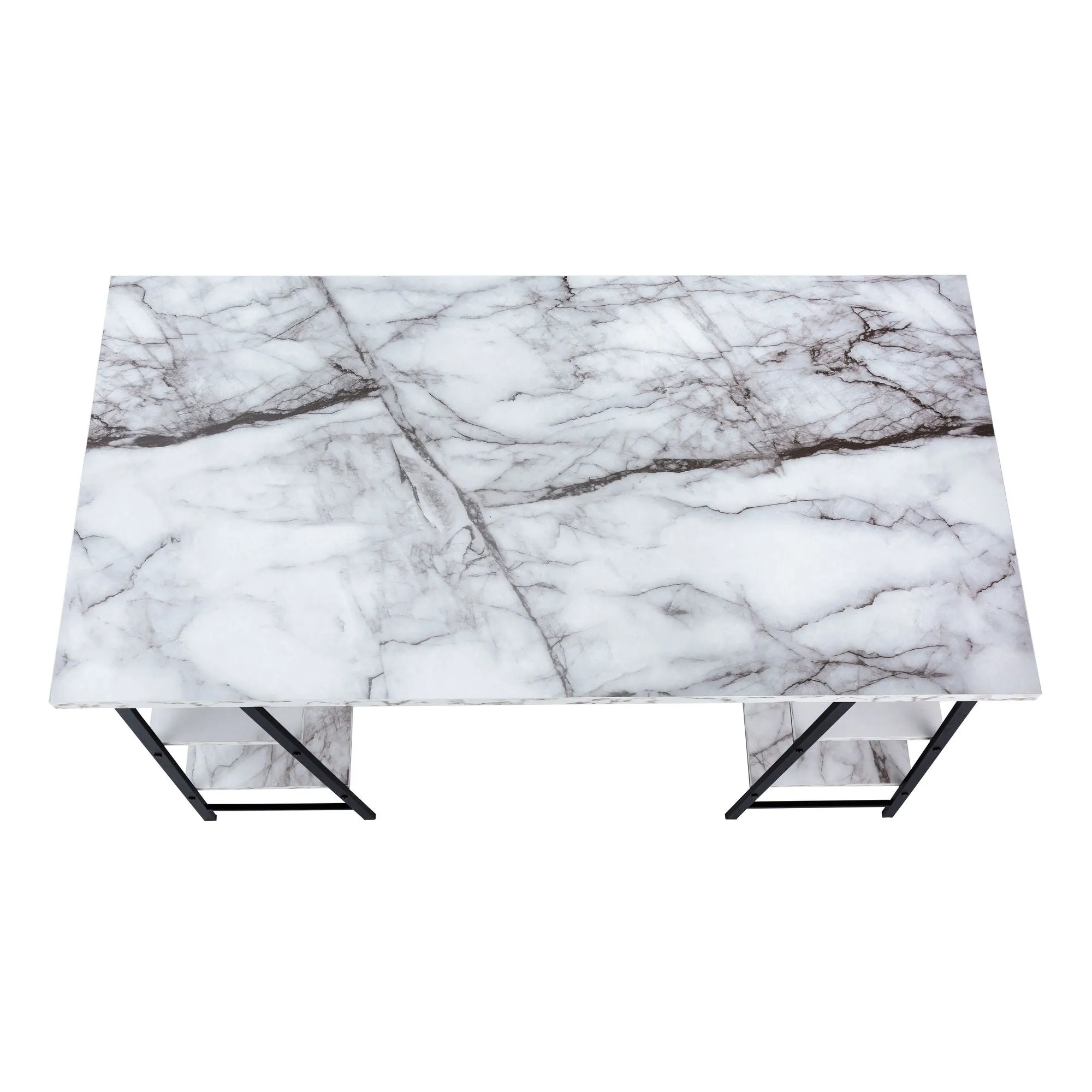 Computer Desk For Home Office, Laptop, Storage Shelves, Contemporary & Modern by Couch.com