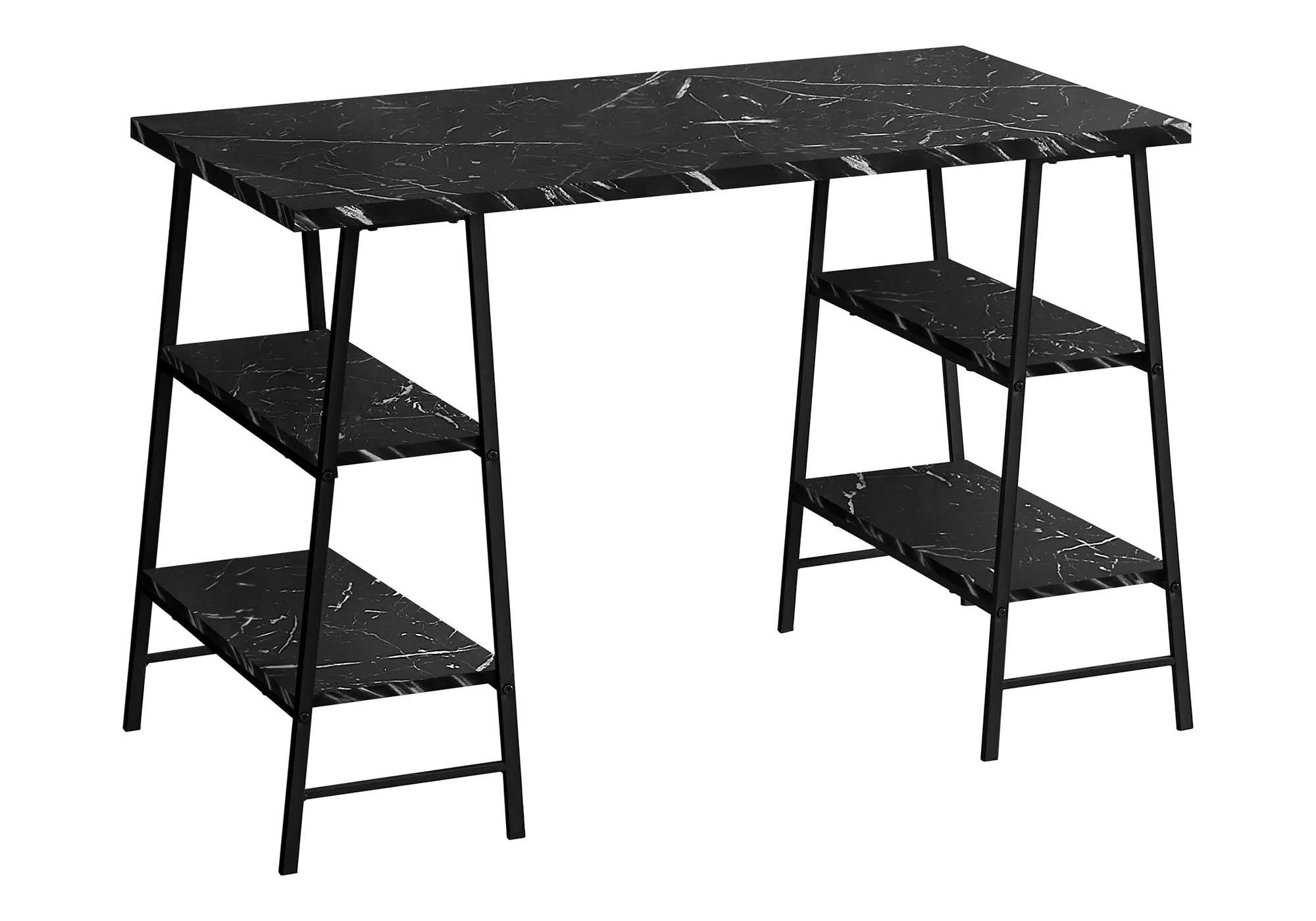 Computer Desk For Home Office, Laptop, Storage Shelves, Contemporary & Modern by Couch.com
