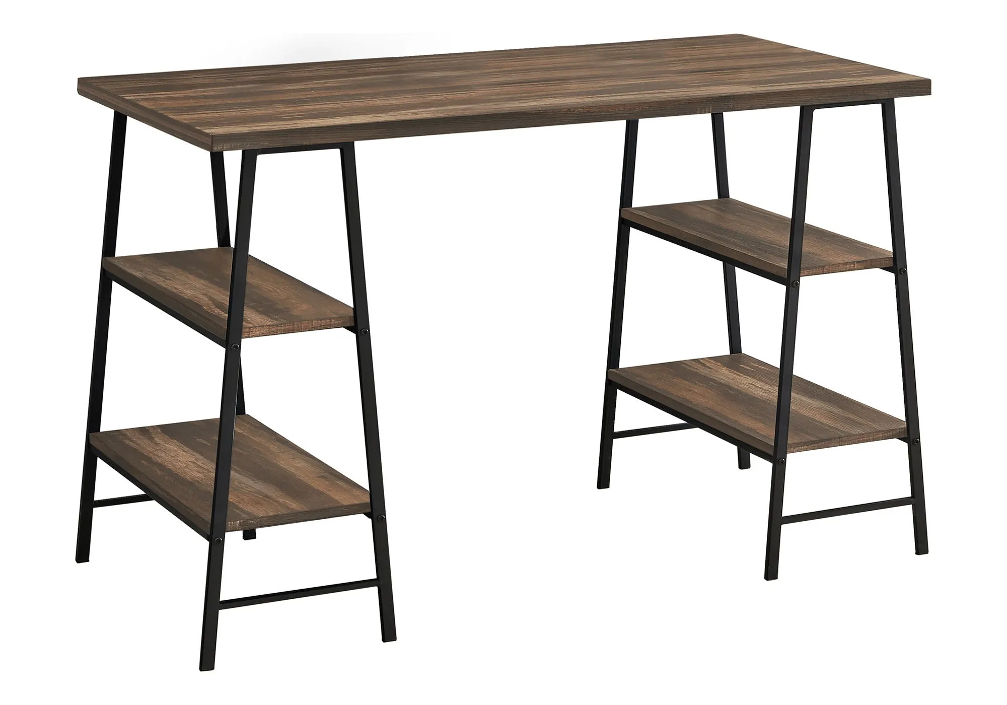 Computer Desk For Home Office, Laptop, Storage Shelves, Contemporary & Modern by Couch.com
