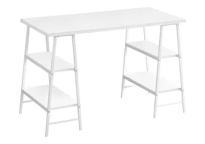 Computer Desk For Home Office, Laptop, Storage Shelves, Contemporary & Modern by Couch.com