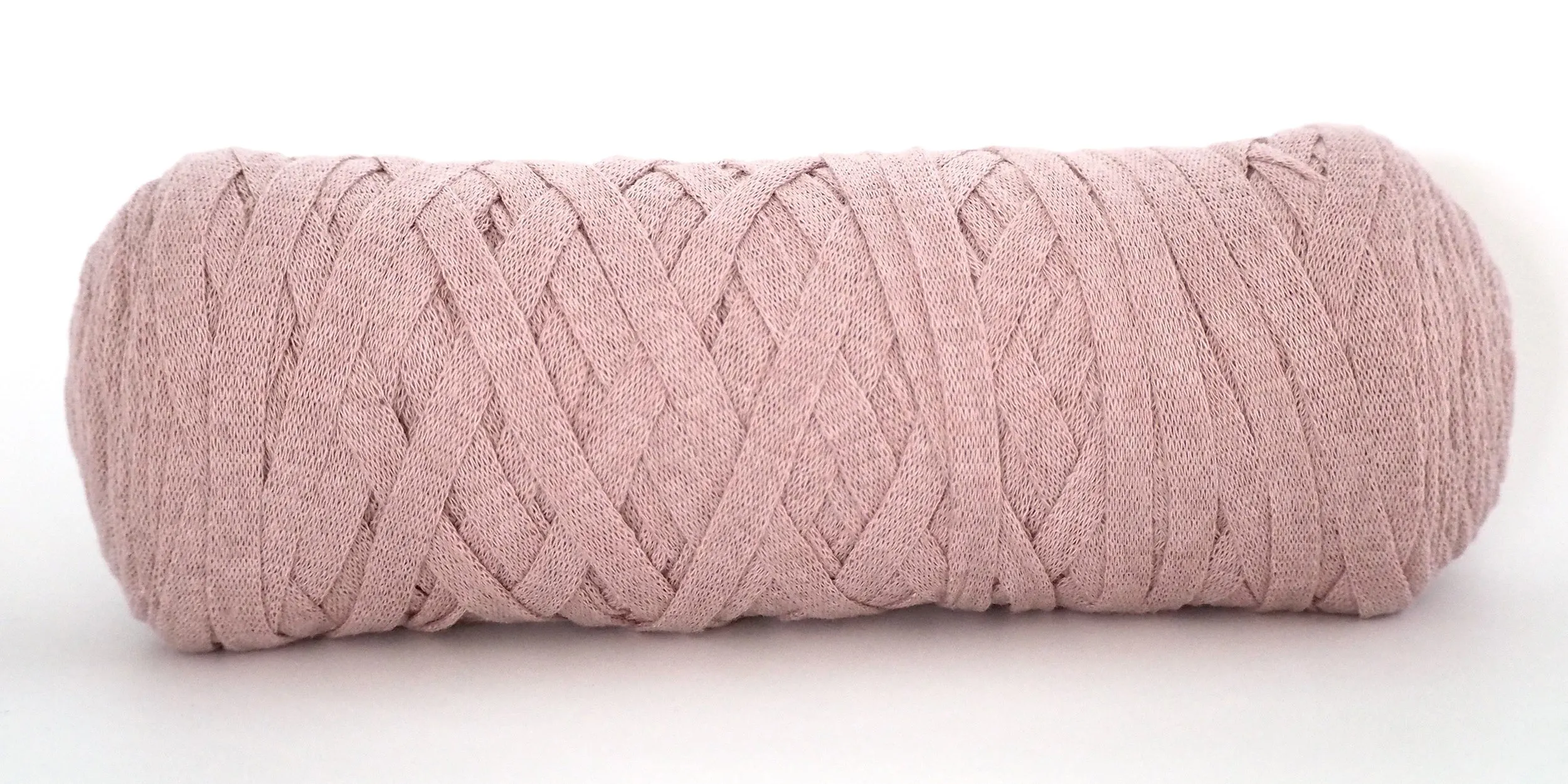 Cotton Ribbon Cord - Dusty Pink ♻️