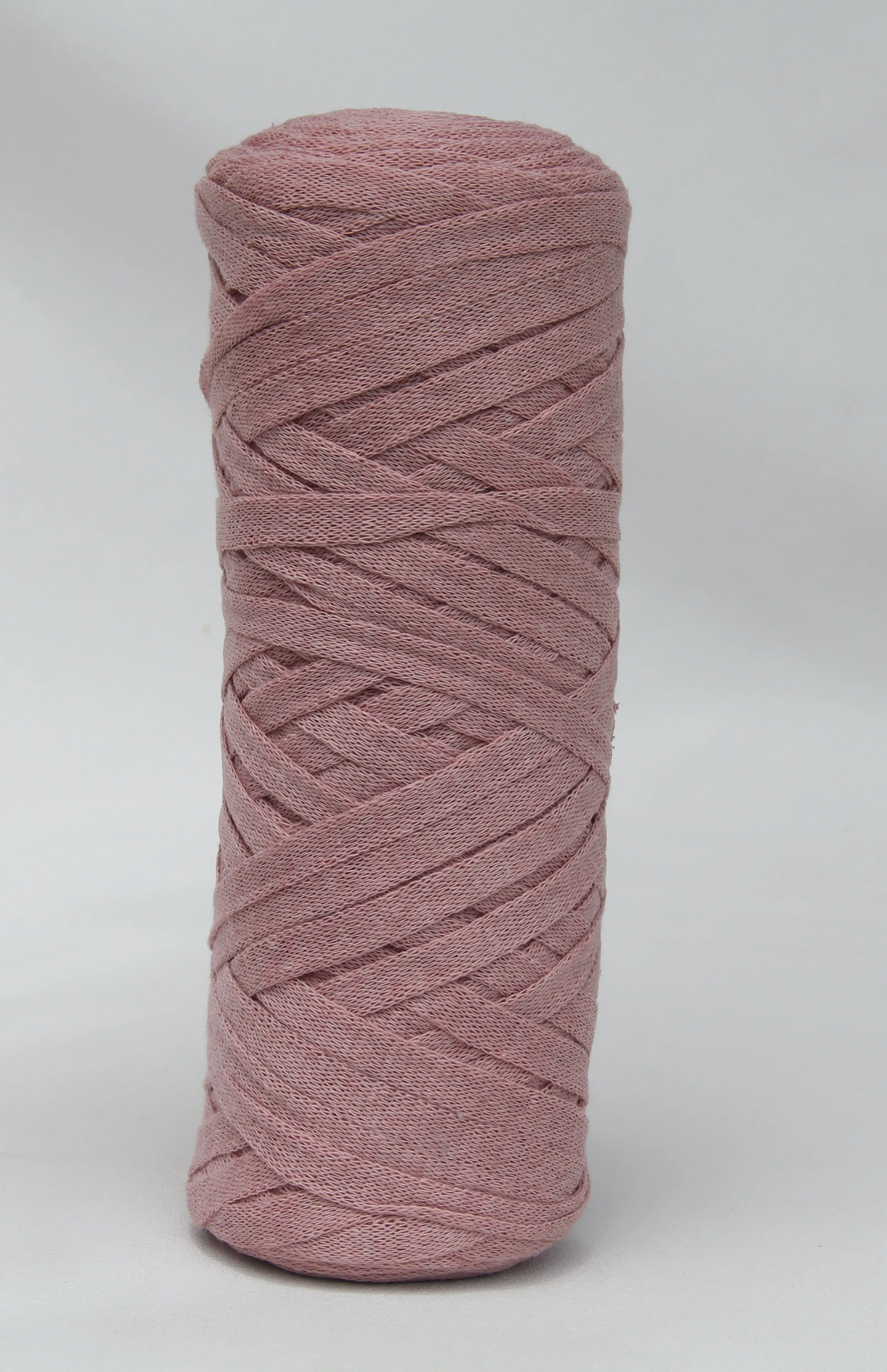 Cotton Ribbon Cord - Dusty Pink ♻️