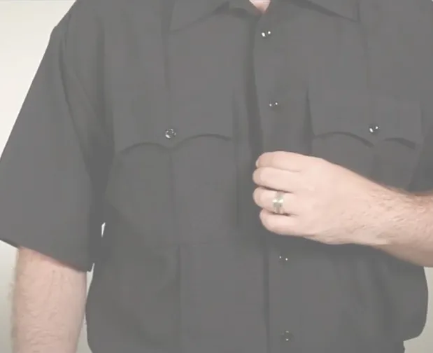 Distinction™ West Coast Short Sleeve Poly/Wool Shirt