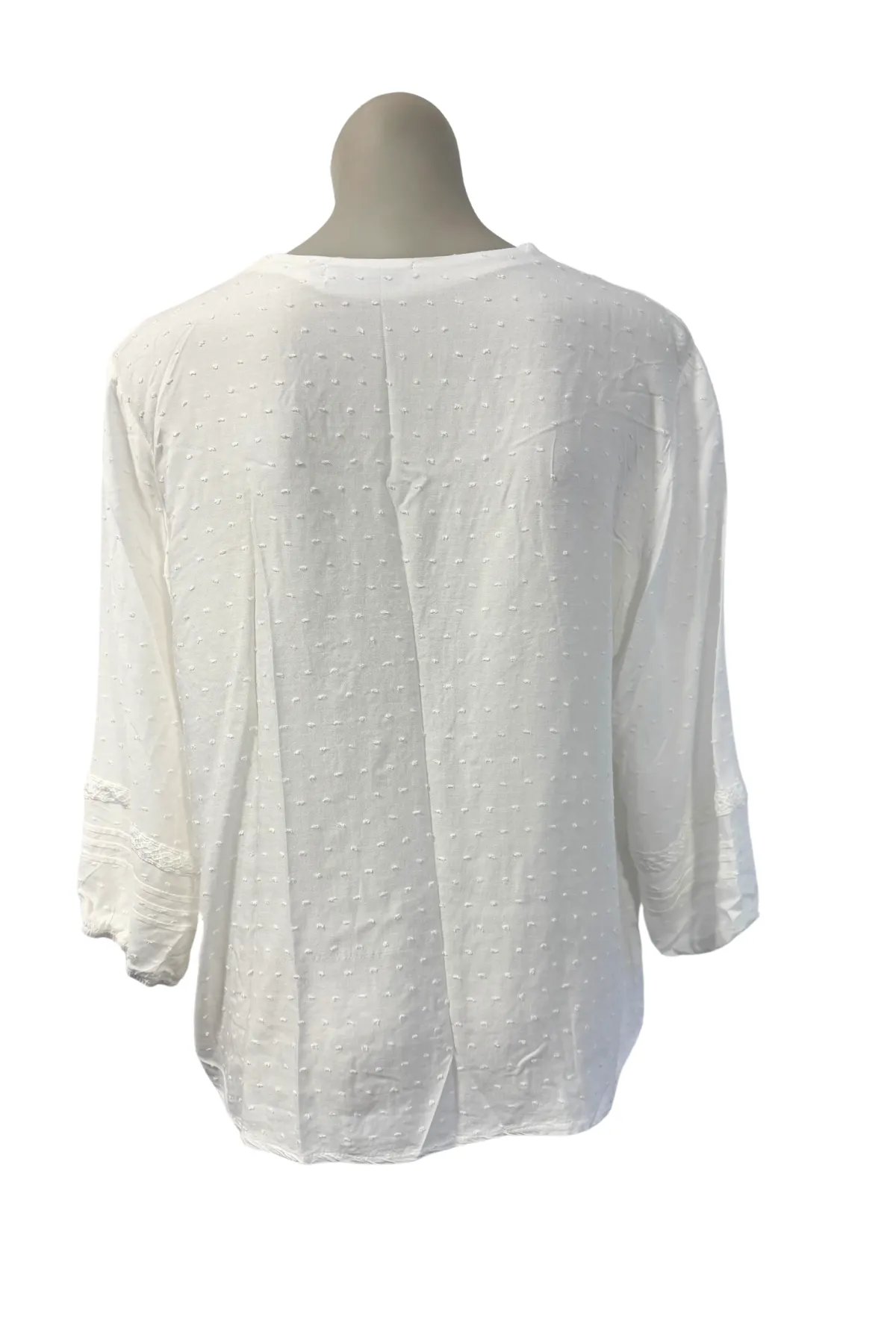 Halo   Hazard white blouse, L