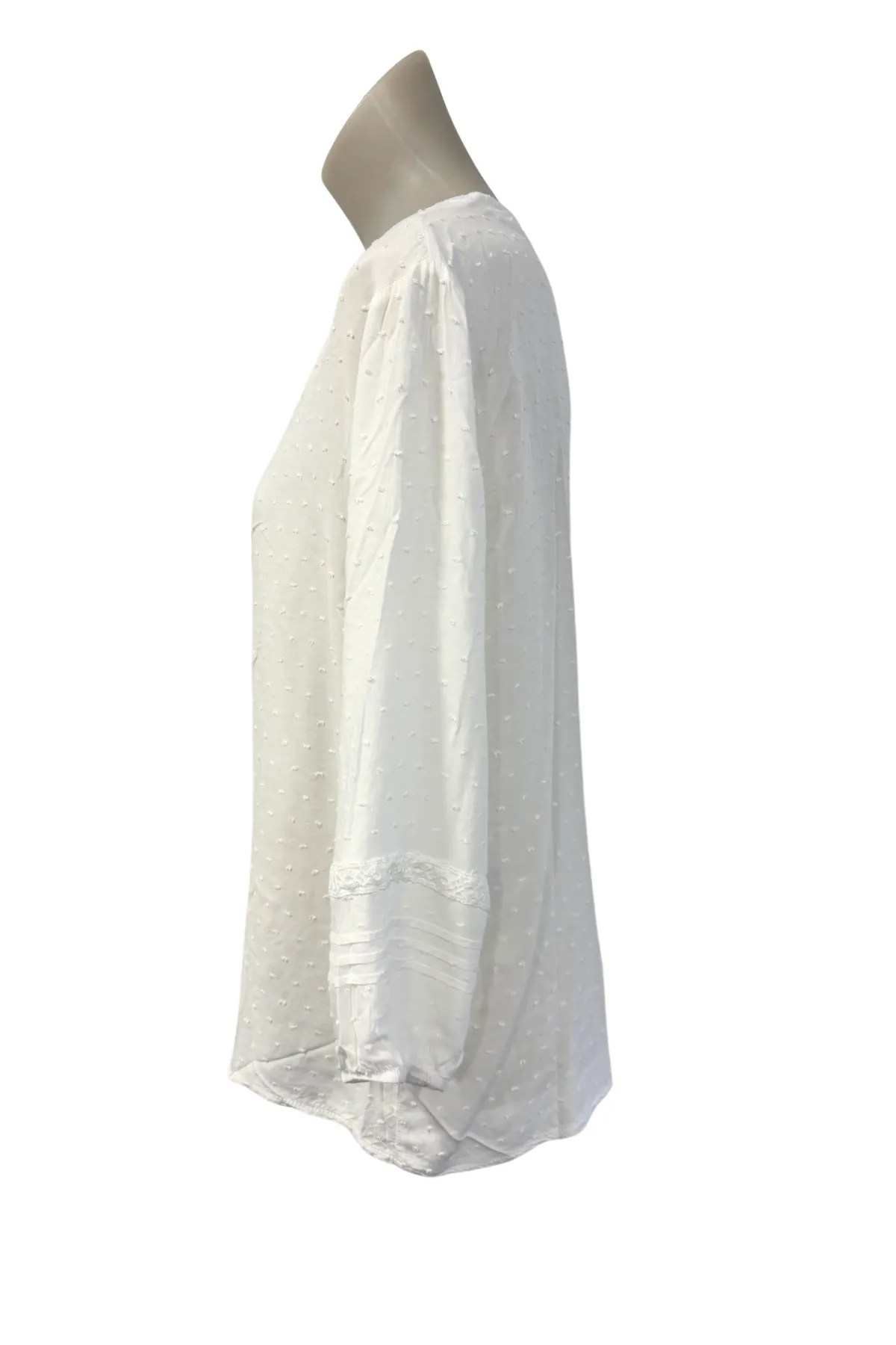Halo   Hazard white blouse, L