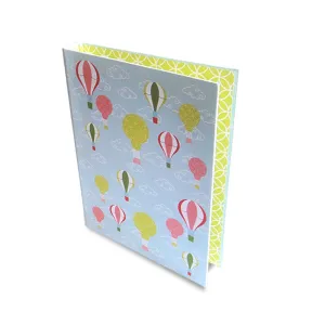 Hot Air Balloon Collection <br> Folder <br> Blue