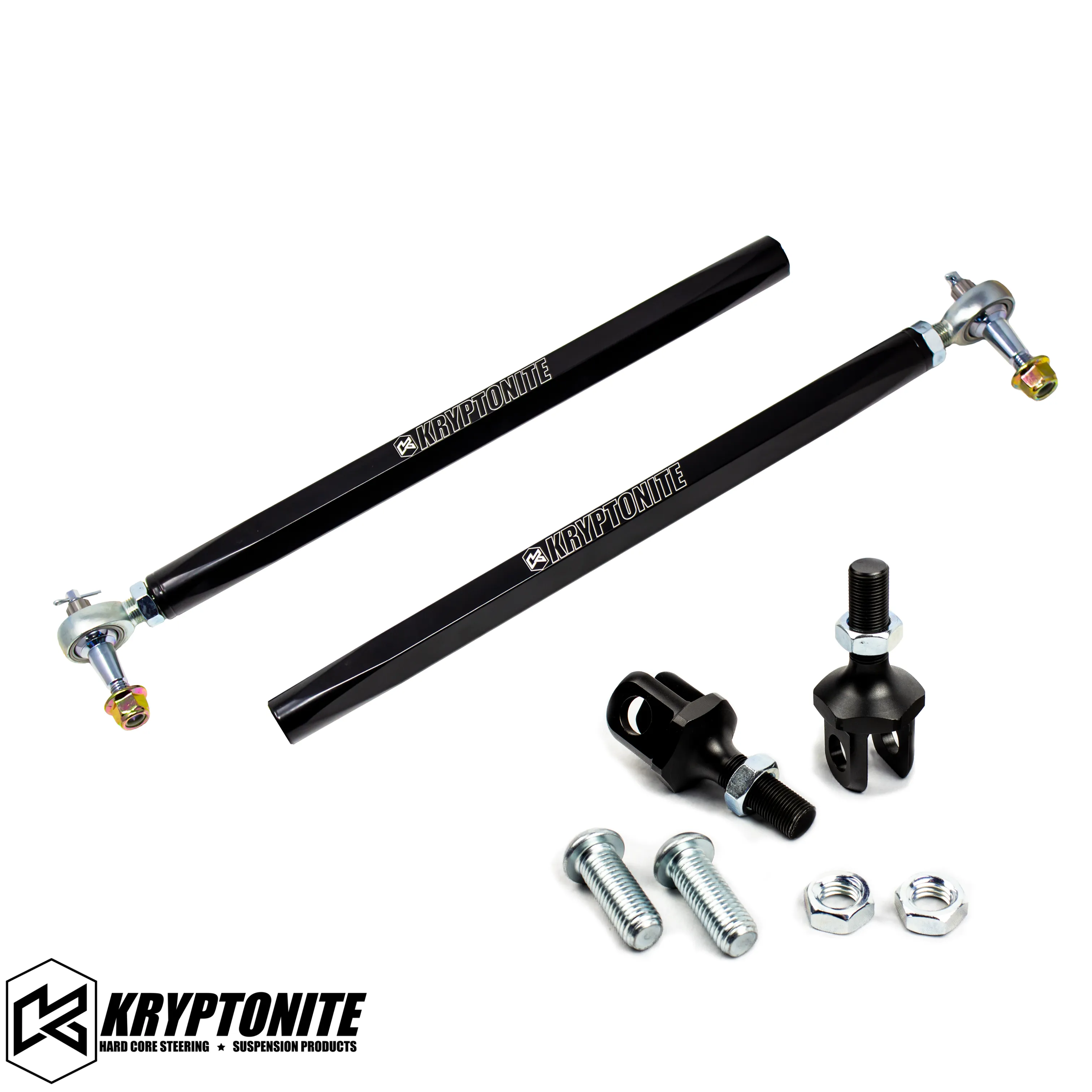 KRYPTONITE POLARIS RZR DEATH GRIP TIE RODS STAGE "1" 2020-2023 PRO XP SHOCK THERAPY