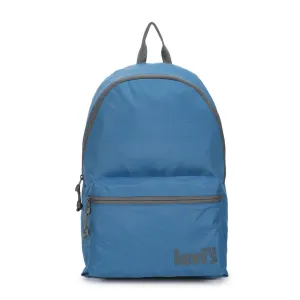 Men's Teal Blue Solid Backpack