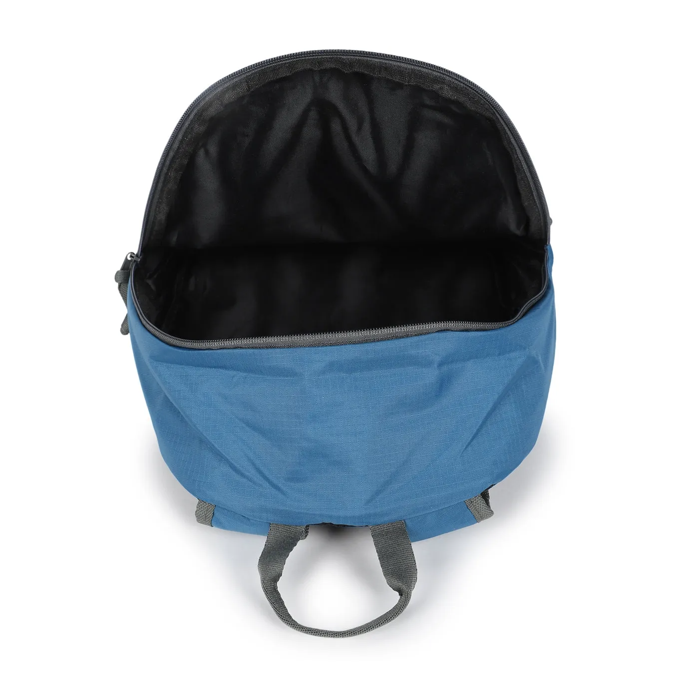 Men's Teal Blue Solid Backpack
