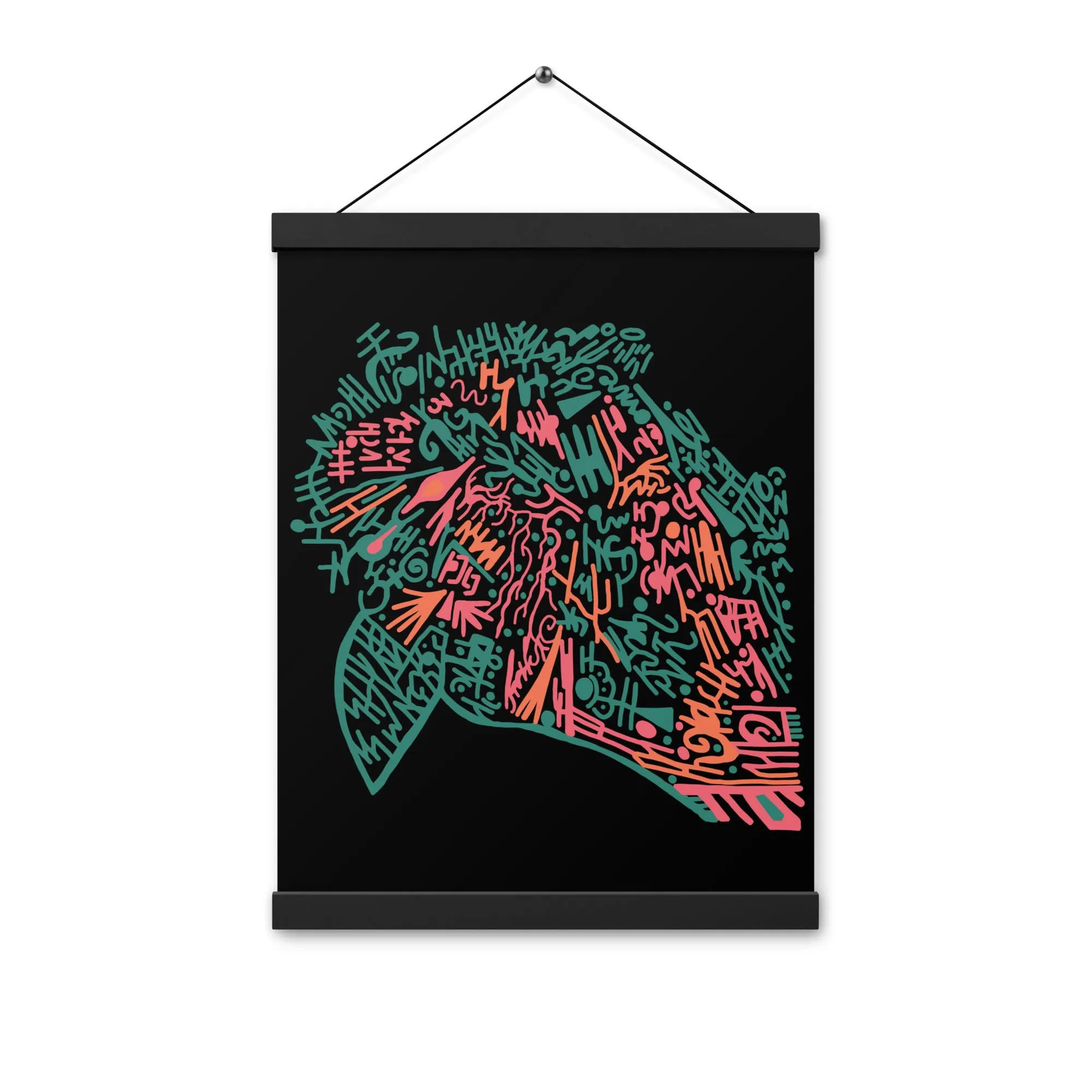 Neon Bird - Hanger Poster