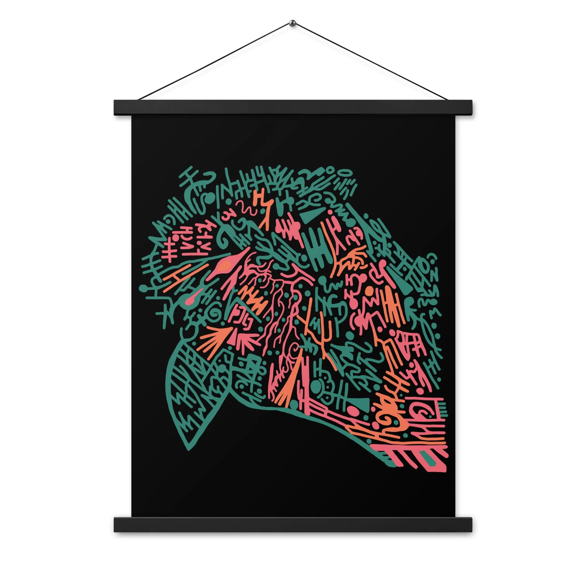 Neon Bird - Hanger Poster
