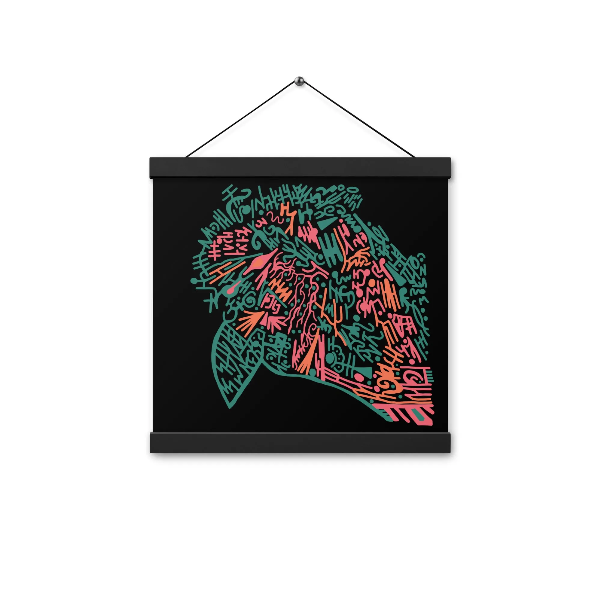 Neon Bird - Hanger Poster