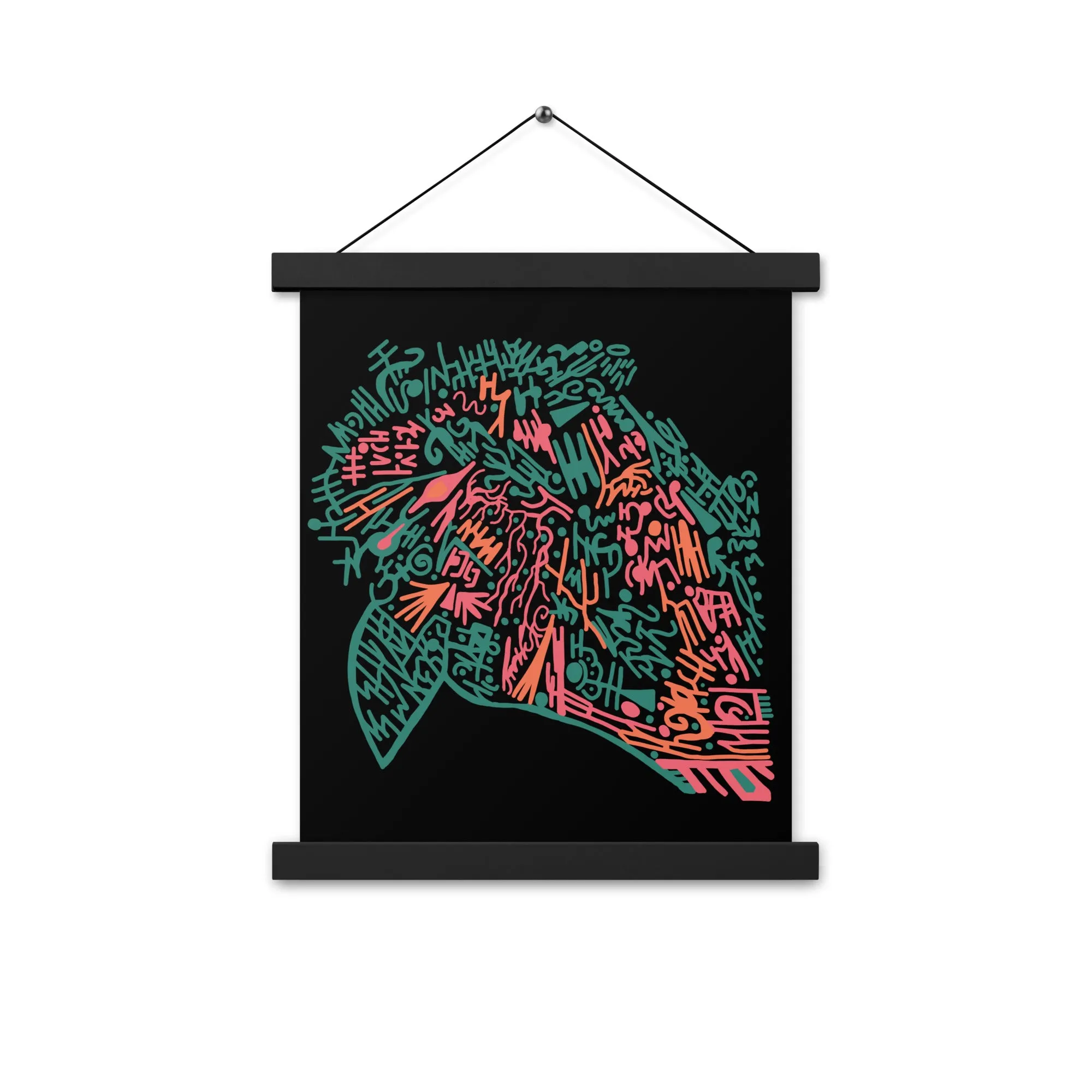 Neon Bird - Hanger Poster