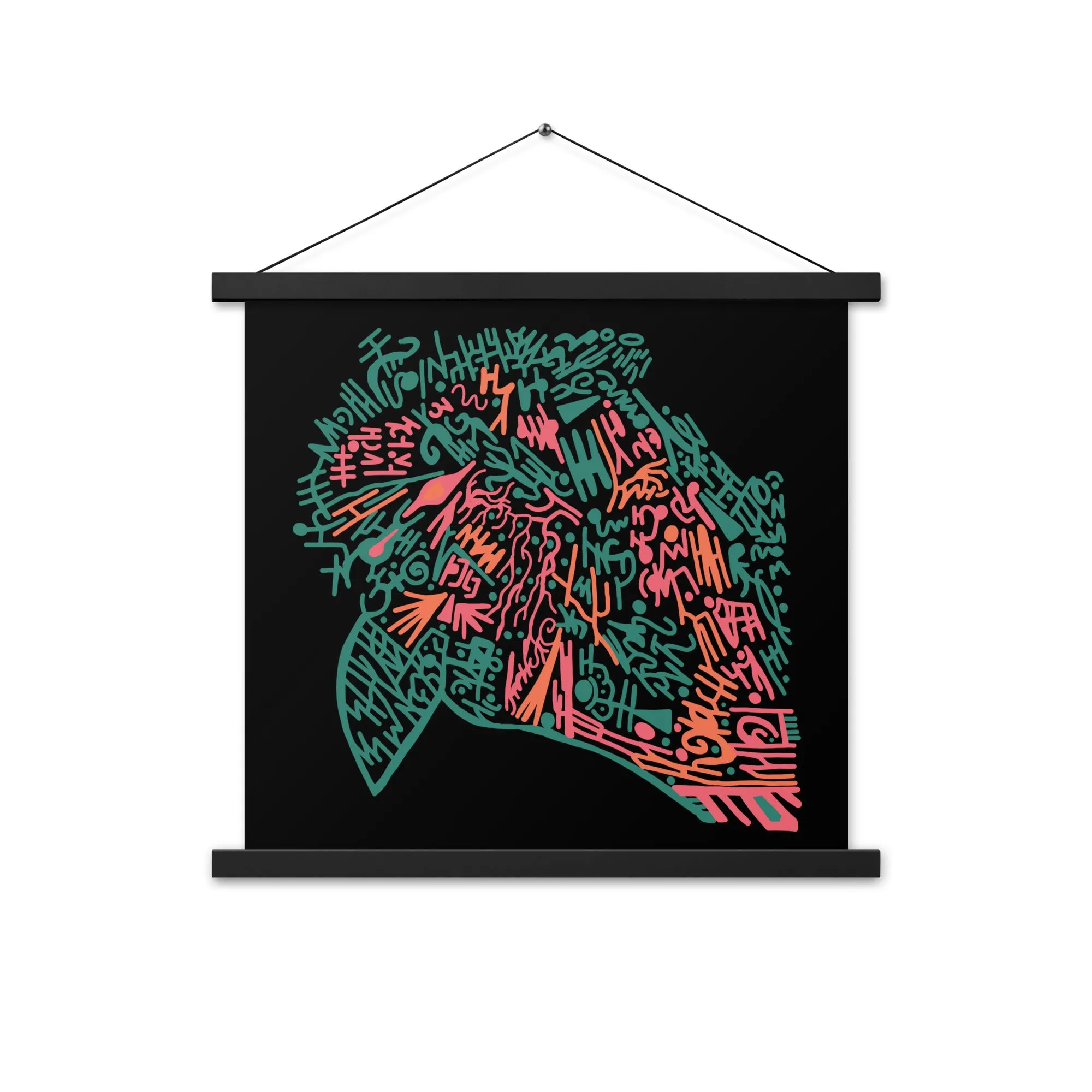Neon Bird - Hanger Poster