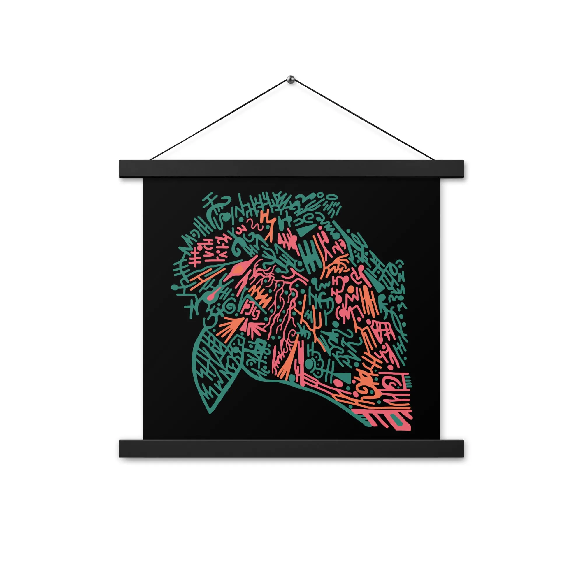 Neon Bird - Hanger Poster