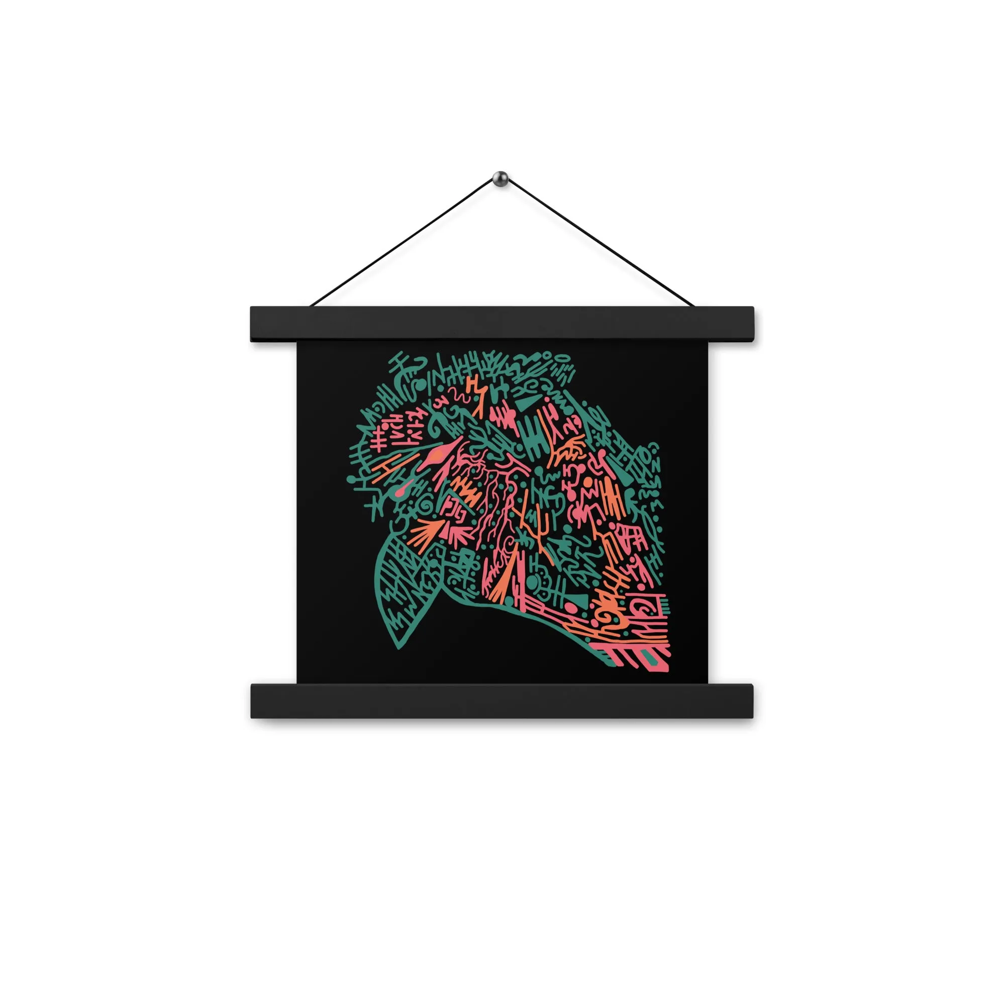Neon Bird - Hanger Poster