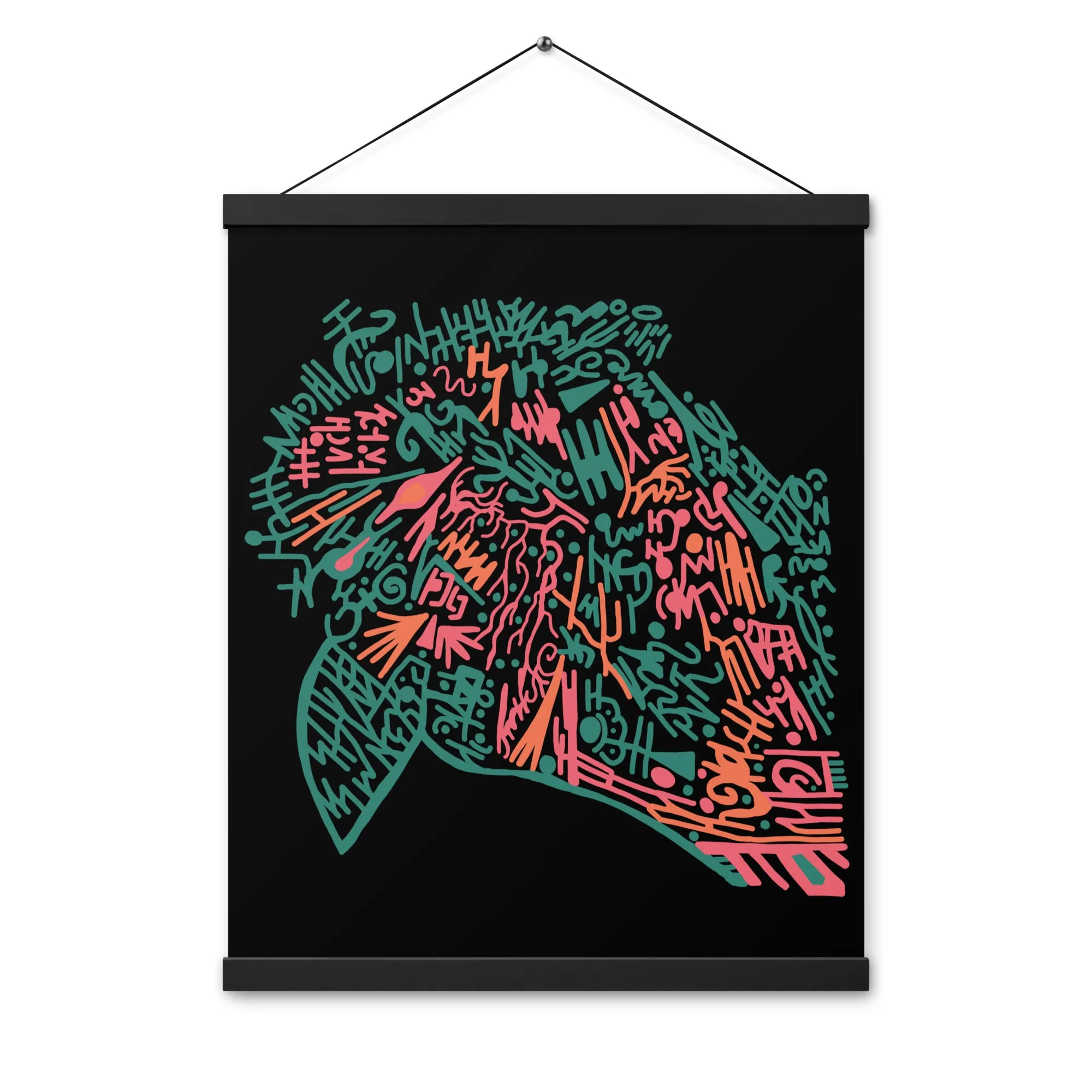 Neon Bird - Hanger Poster