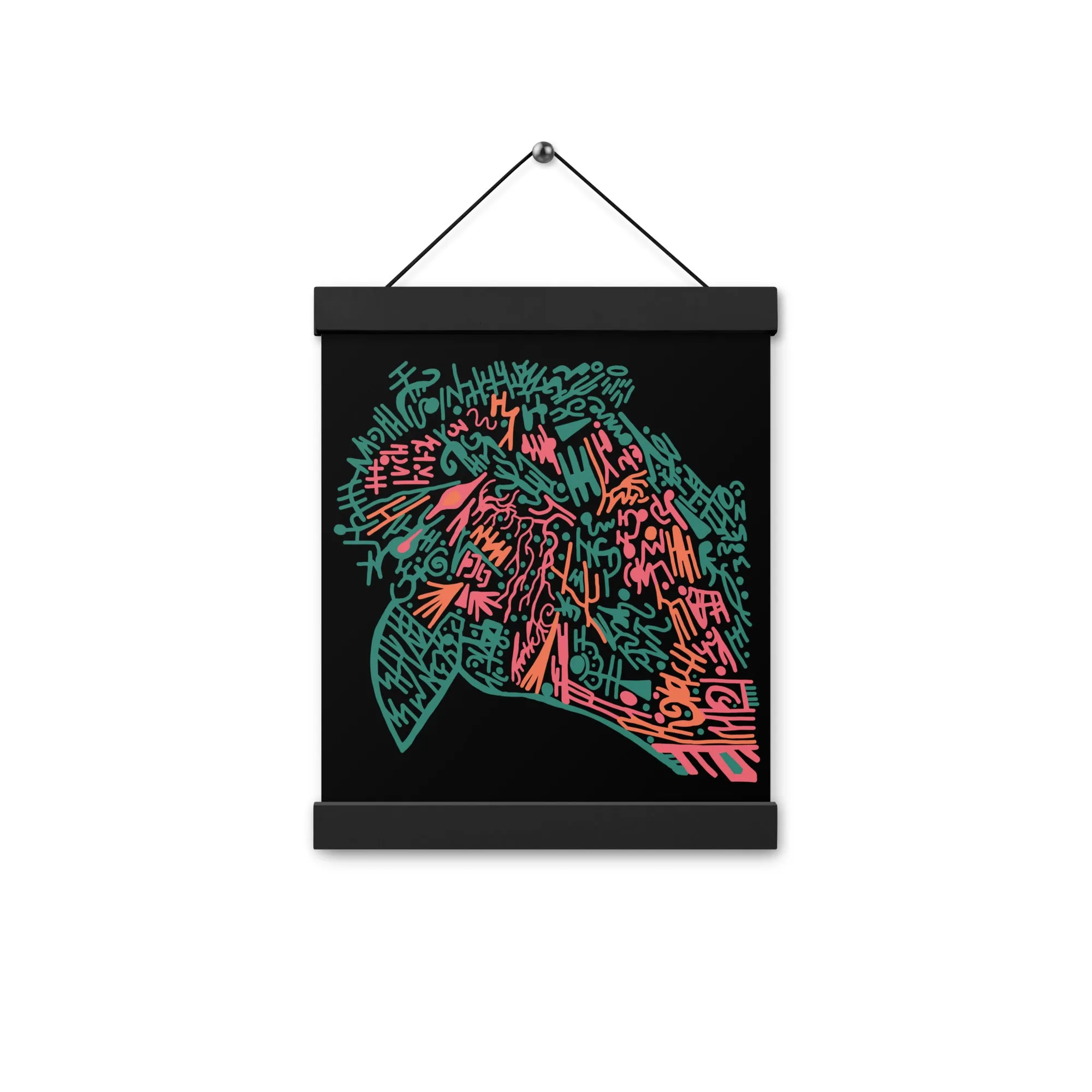 Neon Bird - Hanger Poster