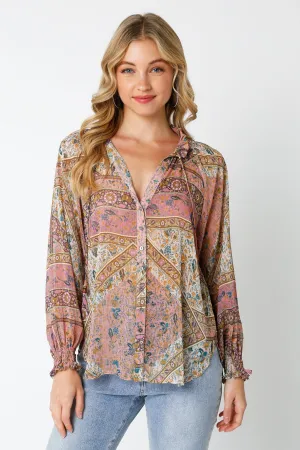 Reese Button Down Blouse