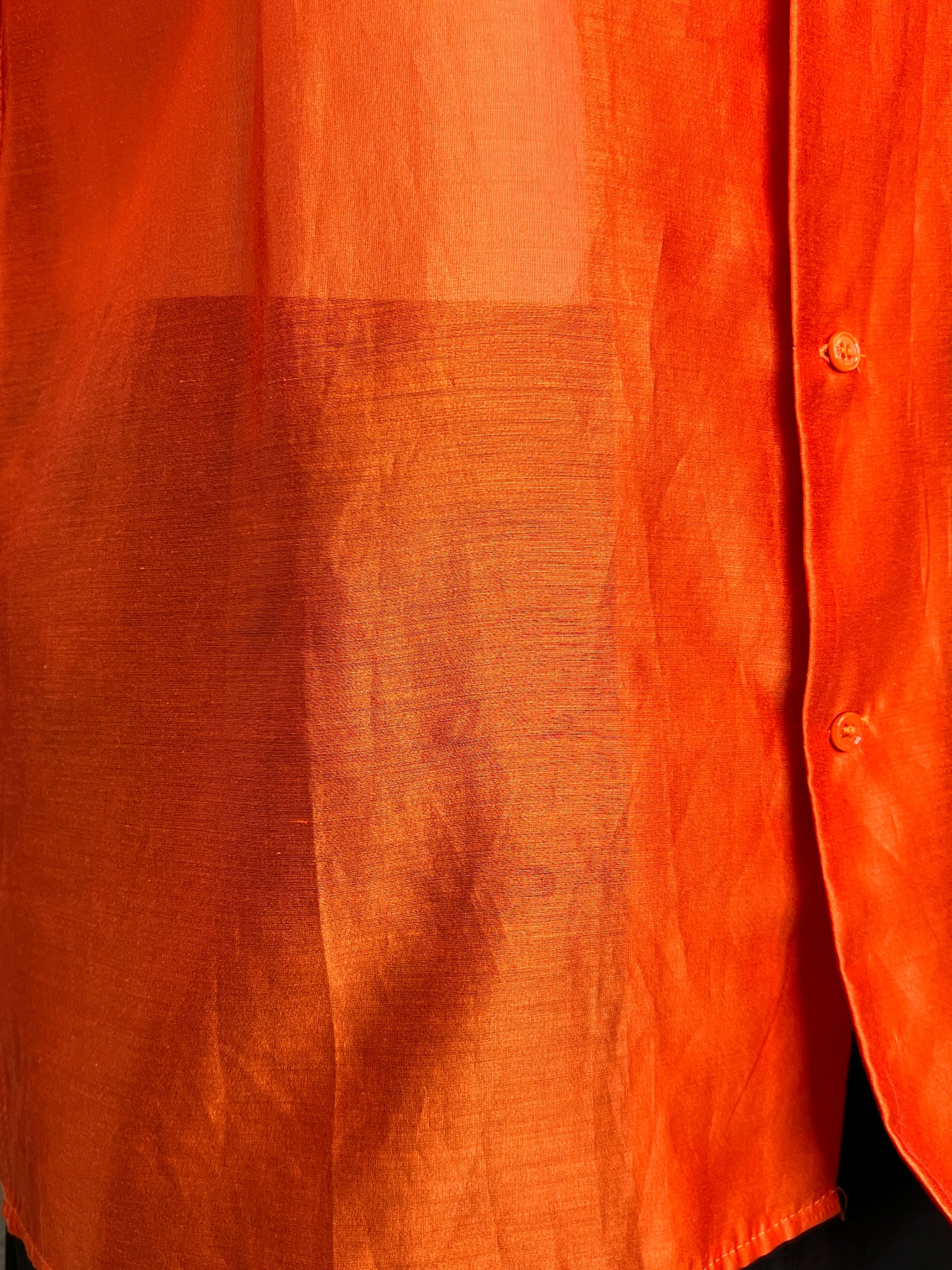 Size 10 - Yan Yan Chan x SIR Orange Shirt