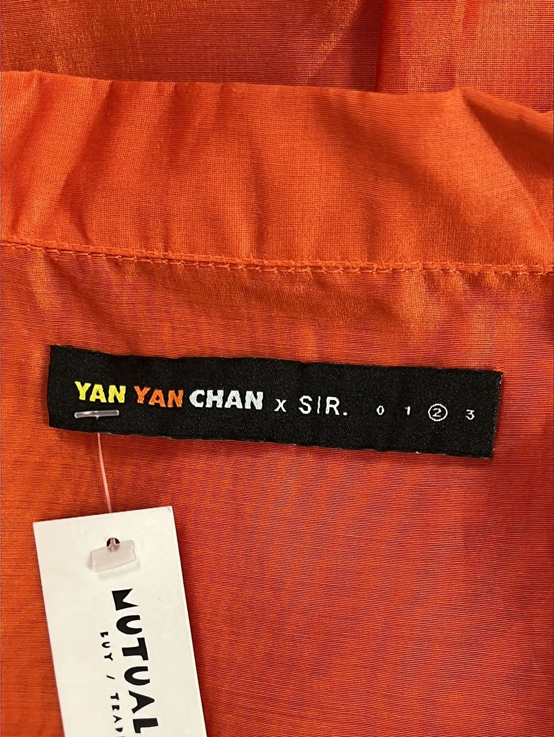 Size 10 - Yan Yan Chan x SIR Orange Shirt