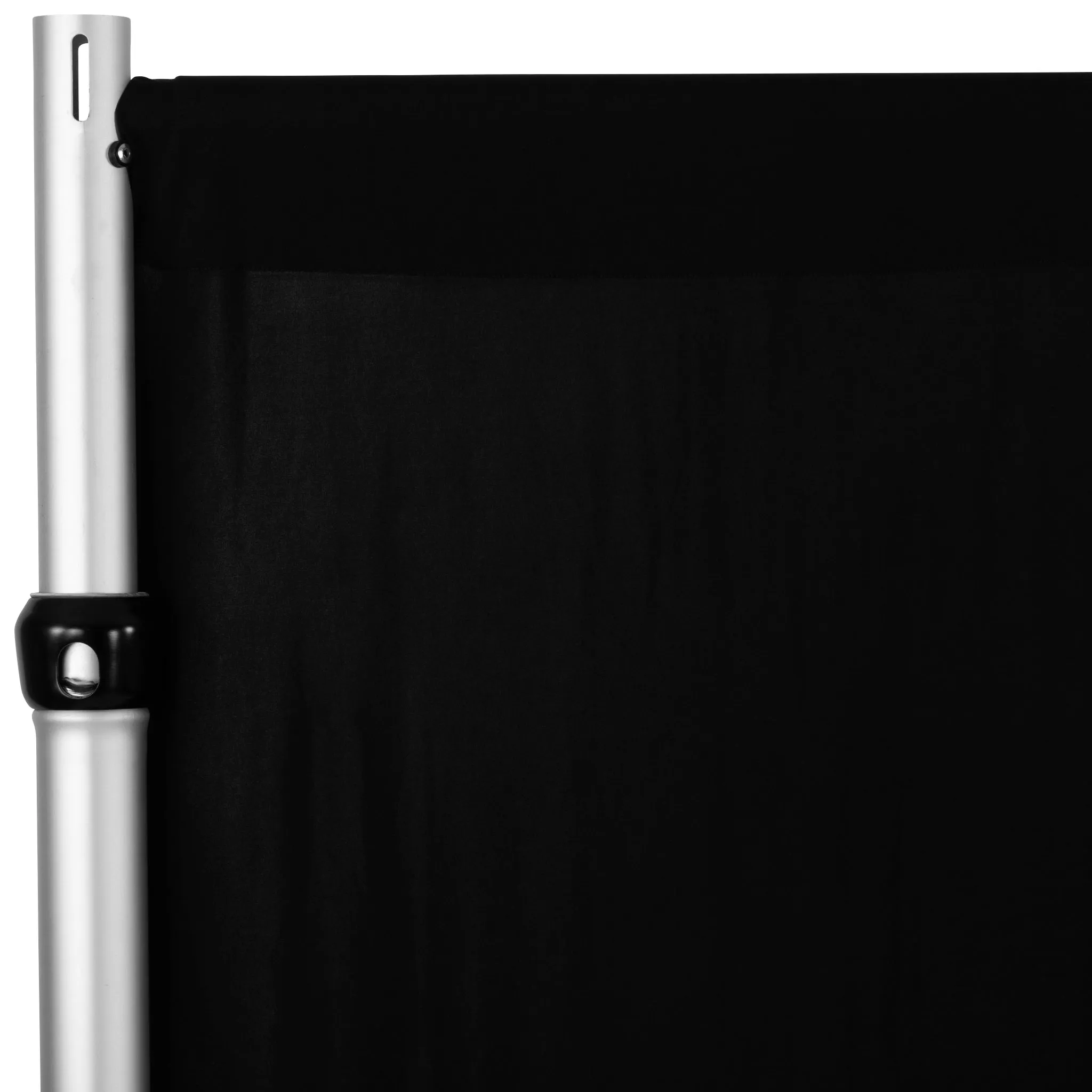 Spandex 4-way Stretch Drape Curtain 14ft H x 60" W - Black