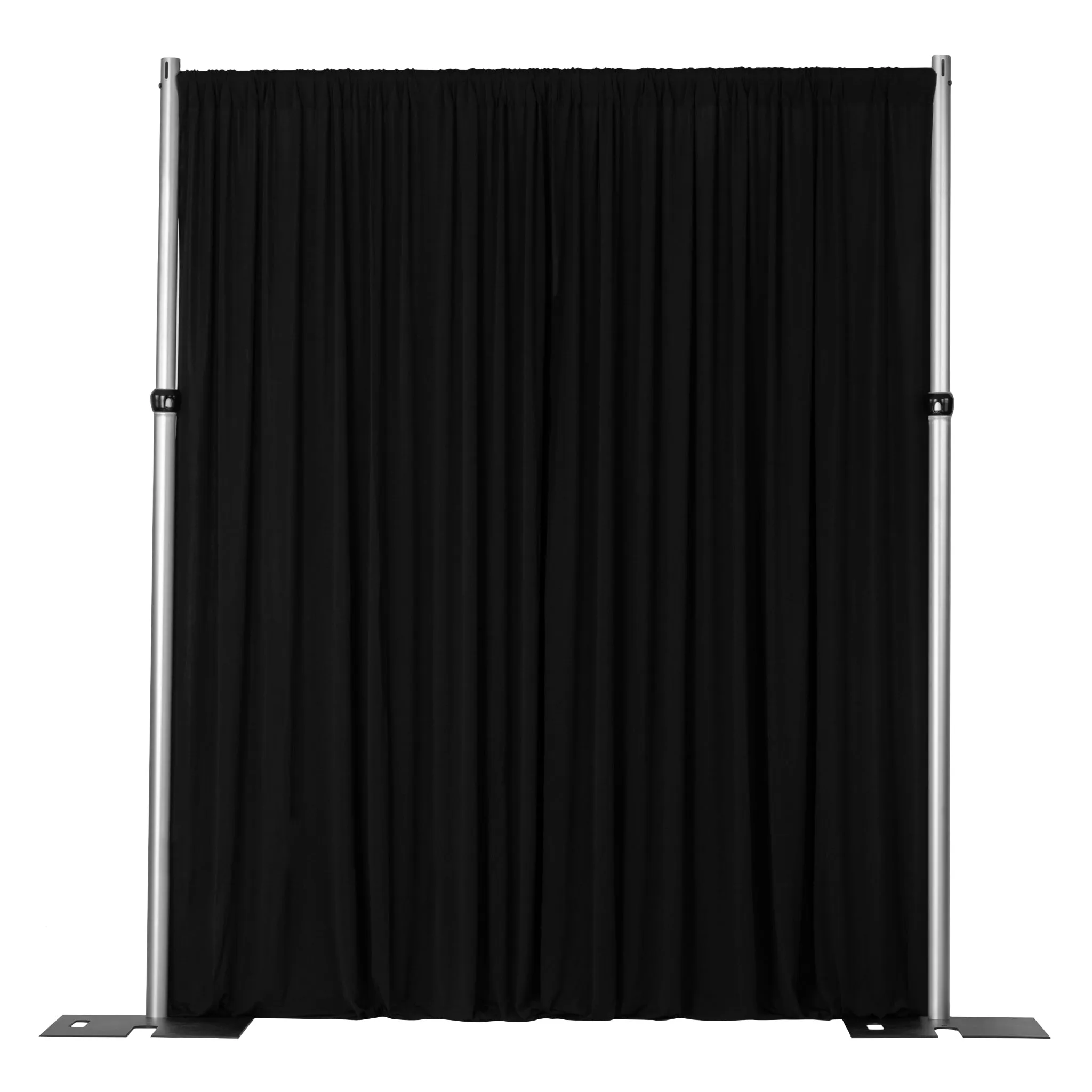 Spandex 4-way Stretch Drape Curtain 14ft H x 60" W - Black