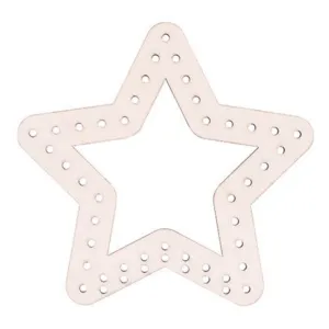 Wooden Weaving Star Pack of 10